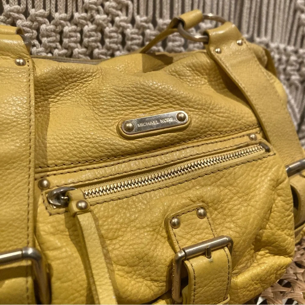 Yellow Michael Kors Handbag - Picture 6 of 14